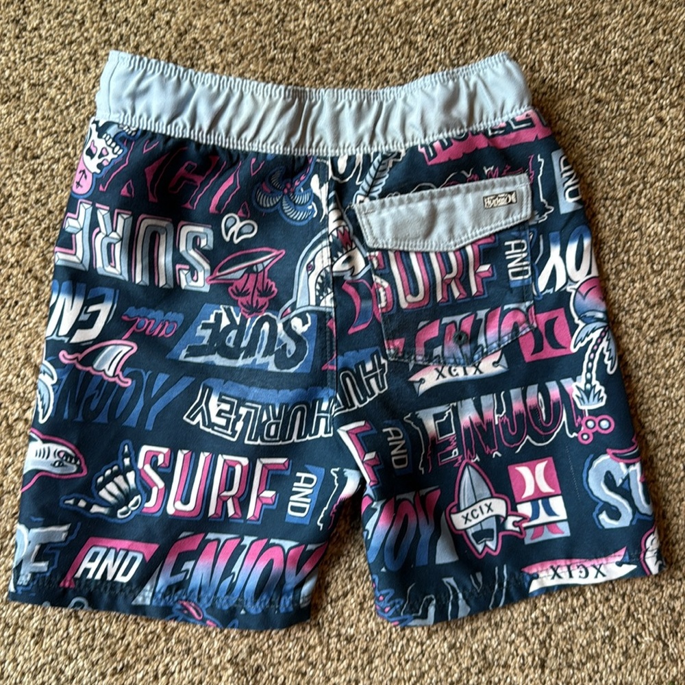 Hurley | Multicolor Graphic Board Shorts with Mesh - Picture 6 of 10